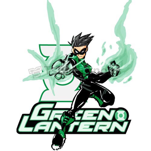 Green Lantern T-shirts Iron On Transfers N4511 - Click Image to Close